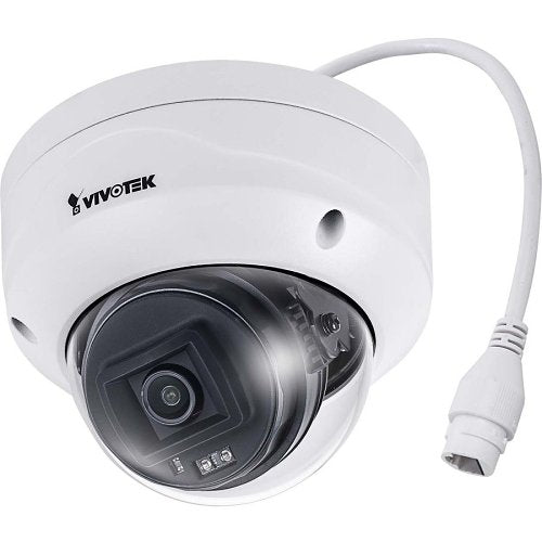 VIVOTEK FD9380-HF3 C-Series 5MP Outdoor IR Dome Camera, 3.6mm Fixed Lens, White