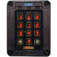 Locknetics SERIII-W-BLK Electronics Card Reader, Black