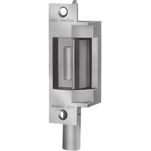 Von Duprin 6211 6200 Series Electric Strike, Fail Secure, 24V DC, Satin Stainless Steel