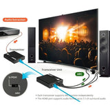 SIIG CE-H26N11-S1 4K HDMI 2.0 Extender Transceiver 4K 60Hz, up to 230 ft (70m) (CE-H26N11-S1)