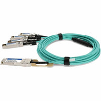 AddOn ADD-Q28ARS28CI-O5M Arista Networks® AOC-Q-4S-100G-5M to Cisco® SFP-25G-AOC5M Compatible TAA Compliant 100GBase-AOC QSFP28 to 4xSFP28 Direct Attach Cable (850nm, MMF, 5m)