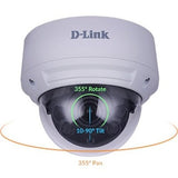 D-Link DCS-4618EK 8MP Outdoor IR Dome Camera, 30m Range with WDR and LowLight , 3.3-12mm Varifocal Lens