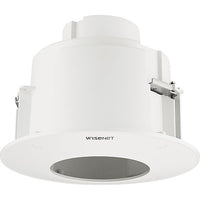 Hanwha SHP-1680FPW Camera Mount, White Color PTZ Flush Mount