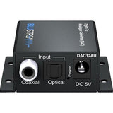 Blustream DAC12AU Digital to Analog Converter (DAC), Simultaneous Analog and Digital Output