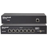 Marshall RS7-HR Rack Mountable RS232/RS422 Distribution Box for up to 7 Pan Tilt Zoom Cameras