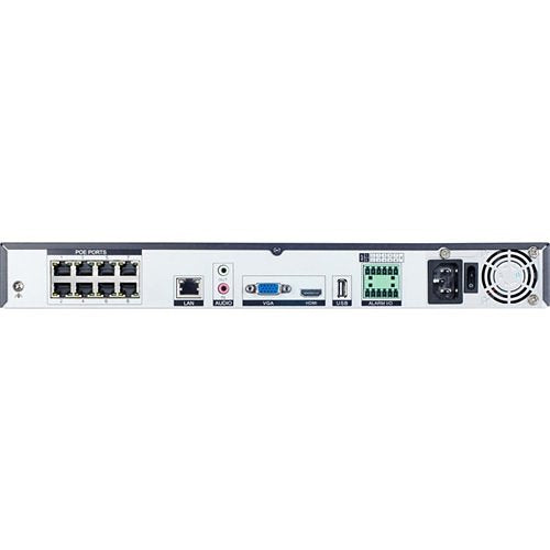 Turing Video TN-NRP082T Advantage 8MP 8-Channel 2HDD NVR with PoE