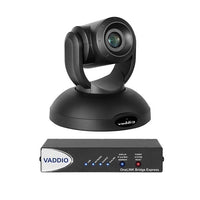 Vaddio 999-9952-270 RoboSHOT 40 UHD Series OneLINK Bridge Express System, Black