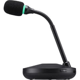 Yamaha RM-WGS ADECIA Series DECT Wireless Gooseneck 6" Tabletop Microphone, Black