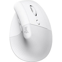 Logitech 910-006471 Lift for Mac Bluetooth Ergonomic Mouse with Customizable Buttons, Off-White