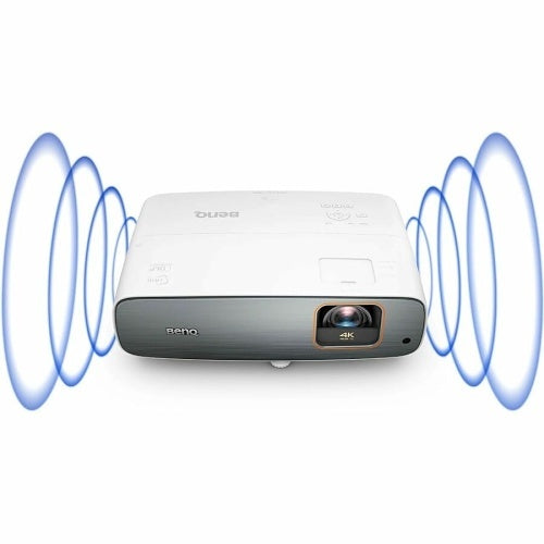 BenQ TK860I True 4K Smart Home Theater Projector with HDR-PRO for Bright Rooms, 3300 lm, White