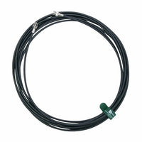 Audio-Technica RG8X150 RG8X Coaxial Cable with BNC Male Connectors, 150' (45.7 m), Black