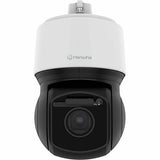 Hanwha XNP-C6403RW 2MP 40x AI PTZ Camera with Built-In Wiper, ICR, WDR, IP66, Black and White