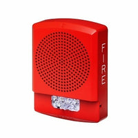 ELMTSR - Eaton ELMTSR Wheelock Eluxa Multitone Strobe Horn, FIRE Lettering, Wall Mount, 2