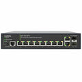 Luxul SW-505-8P-F 8 PoE+ | 2 RJ45 | 2 SFP Front-Facing Ports - Gigabit L2/L3 Managed Switch