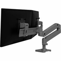 Ergotron 45-684-293 LX Pro Desk Dual Direct Arm (dark grey)