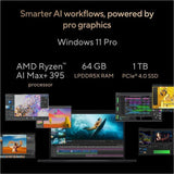 ASUS ProArt PX13 HN7306 HN7306EA-XS99T 13.3" Touchscreen Rugged Convertible Copilot+ PC 2 in 1 Notebook - 3K - 60 Hz - AMD Ryzen AI MAX+ Ryzen AI Max 300 Series 395 - 64 GB - 1 TB SSD - Nano Black