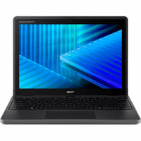 Acer TravelMate B3 Spin 12 TMB312RN-31 TMB312RN-31-C8SM 12.2" Touchscreen Rugged Convertible 2 in 1 Notebook - WUXGA - 60 Hz - Intel N-Series N150 - 8 GB - 128 GB Flash Memory - English (US) Keyboard - Black (NX.BHCAA.005)