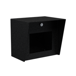 PEDESTAL PRO 109HOU-ZENI-01-CRS 10X9 Steel Housing - Zenitel P-3102, P-3130 Intercoms