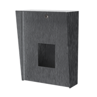 PEDESTAL PRO 1216HOU-VIKI-02-304 12" x 16" Square Stainless Steel