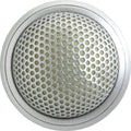 Shure MX395 Microflex Low-Profile Cardioid Boundary Microphone for Installs (Silver)