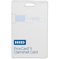 HID 1326LSSMV ProxCard II 1326 Clamshell Smart Card, Programmed, HID Logo Front and Back, Matching Numbers, Vertical Slo