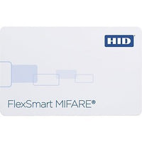 HID 1430MGGMN FlexSmart 1430 MIFARE PVC 1K Printable Smart Card, Programmed 13.56MHz, Glossy Front and Back, Matching Nu
