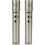 Shure KSM137/SL ST PAIR Cardioid Microphone (Stereo Pair)