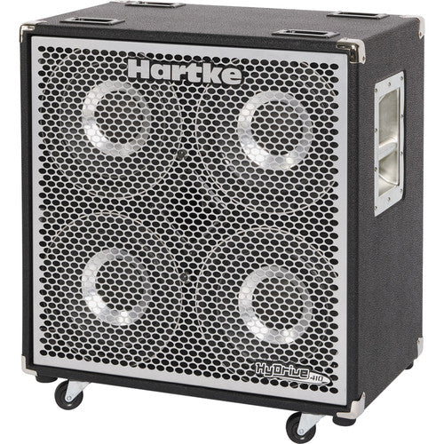 Samson HCHD410 Hartke HyDrive 1000W 4x10" Dual-Chamber Bass Cabinet, Perforated Grille, Black