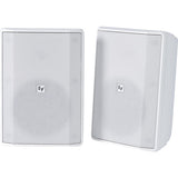 Electro-Voice EVID-S5.2X 5.25" 2-Way 70/100V IP65-Rated Commercial Loudspeaker (Pair, White) F.01U.332.739