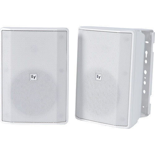 Electro-Voice EVID-S5.2X 5.25" 2-Way 70/100V IP65-Rated Commercial Loudspeaker (Pair, White) F.01U.332.739