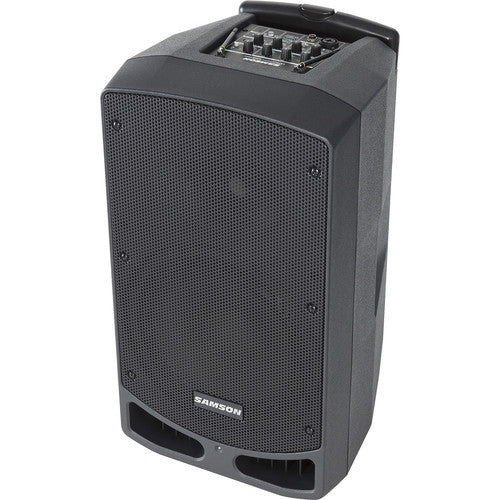 Samson SAXP310W-K Expedition 300W 10" Woofer Rechargeable Portable PA with Handheld Wireless System