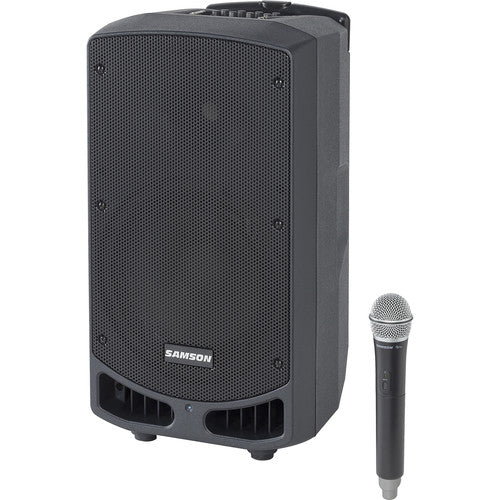 Samson SAXP310W-K Expedition 300W 10" Woofer Rechargeable Portable PA with Handheld Wireless System