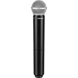 Shure BLX24R/SM58 Rackmount Wireless Handheld Microphone System with SM58 Capsule (H9: 512 to 542 MHz)