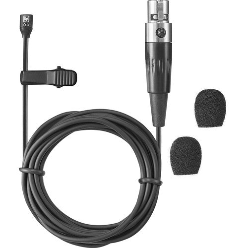 Electro-Voice RE3-BPOL Bodypack Wireless System with Omnidirectional Lavalier Mic (6M: 653 to 663 MHz)