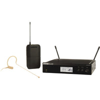 Shure BLX14R/MX53 Rackmount Wireless Omni Earset Microphone System (H9: 512 to 542 MHz)