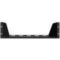 Sanus CASH23-B1 Component Series 3U Vented Rack Shelf with Wire Management, Black