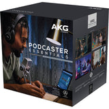 AKG 5122010-00 Podcaster Essentials Lyra USB Microphone and AKG K371 Headphones