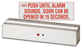 SDC 1581SNDY Mini Delayed Egress Lock, NFPA 101, Fixed 15 s Egress Delay, Dull Black