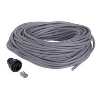 Hubbell HIPC6100 HI-Impact CAT6 Patch Cord, 100', Black