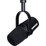 Shure MV7 Podcast Microphone Kit with Broadcast Arm (Black)