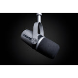 Shure MV7 Podcast Microphone (Silver)