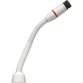 Shure MX405 5" Shock-Mounted Gooseneck Mic with No Capsule, No Preamp, and Red LED Ring on Top (White)