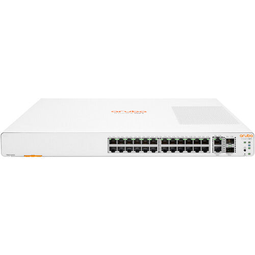 Aruba Instant On 1960 JL806A#ABA 24G 2XGT 24-Port Gigabit Managed Network Switch with SFP+