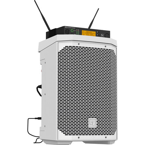 Electro-Voice EVERSE 8 Weatherized Battery-Powered Loudspeaker with Bluetooth Audio and Control (White) F.01U.399.427