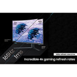 Samsung Odyssey Neo G7 32" 4K 165 Hz Curved Gaming Monitor LS32BG752NNXGO (Factory Refurbished)