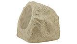 TruAudio RK-8-TN 2 Way Outdoor Rock-Shaped Speaker, 8" Poly Woofer, 1" Titanium Tweeter, Tan. 5-150 Watts, 8 Ohms