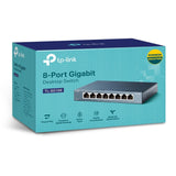 TP-Link TL-SG108 switch rear ports