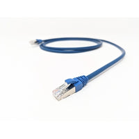 Dynacom 600AS07-GY CAT6a Patch Cable, Shielded, 7', Gray