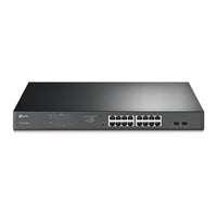 TP-Link TL-SG1218MPE 16-Port Gigabit Easy Smart PoE+ Switch