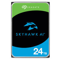 Seagate 24TB SkyHawk AI 7200 rpm SATA III 3.5" Internal Surveillance HDD